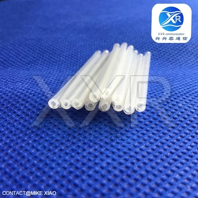 واضح FTTH البولي أوليفين الألياف البصرية الأكمام 60 * 2.5mm